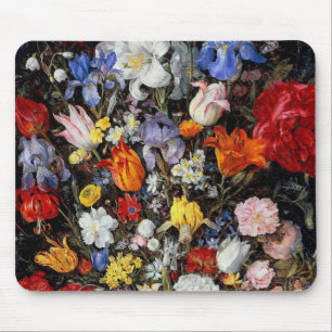 Mousepad Flores no Navio de Madeira, Jan Brueghel, o Velho
