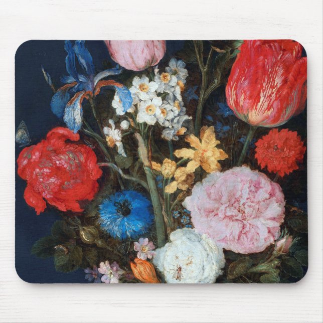 Mousepad Flores no Vaso, Jan Brueghel, o Velho (Frente)