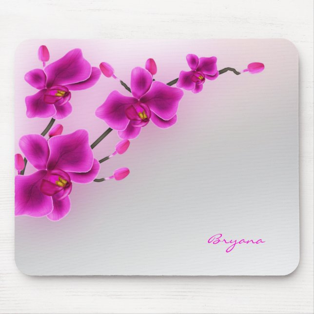 Mousepad Flores Orquídeas (Frente)