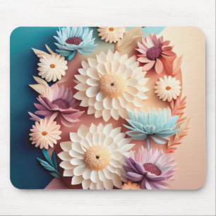 Mousepad Flores Pastel 