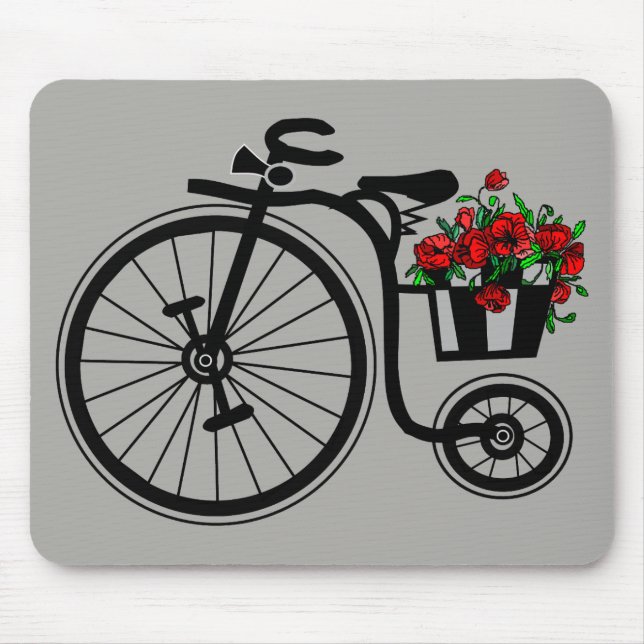 Mousepad Flores Românticas (Frente)