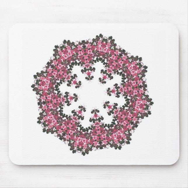 Mousepad Flores Rosa (Frente)
