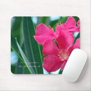 Mousepad Flores Rosa