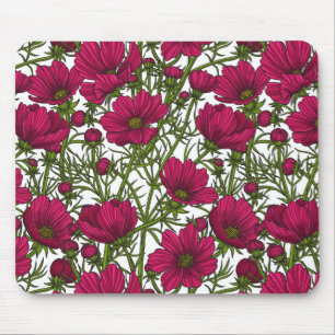 Mousepad Flores rosa Cosmos