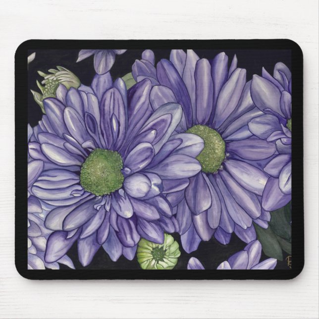 Mousepad Flores roxas (Frente)