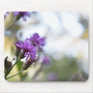 Mousepad Flores Roxas Verão Natureza Fotografia Floral