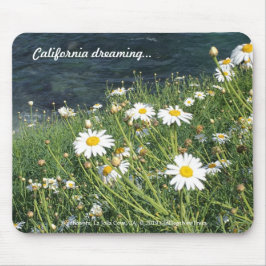 Mousepad Flores selvagens, La Jolla Cove, Califórnia