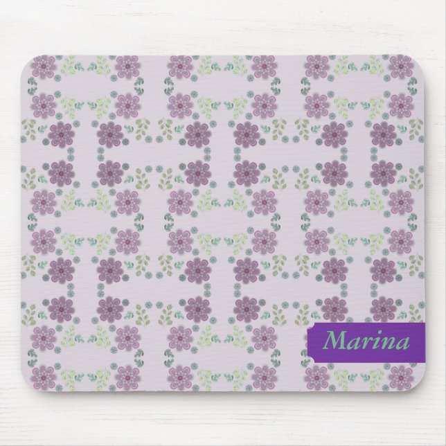 Mousepad Flores Selvagens Pequenas (Frente)