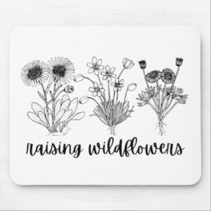 Mousepad flores silvestres / primavera /estação primavera