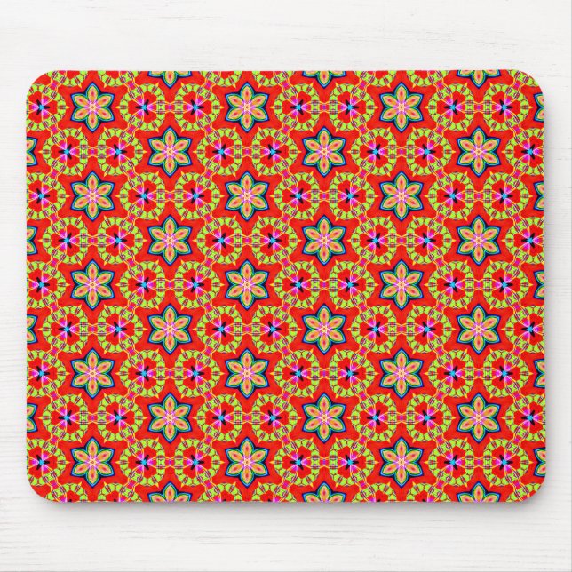 Mousepad Flores Terrazzo (Frente)