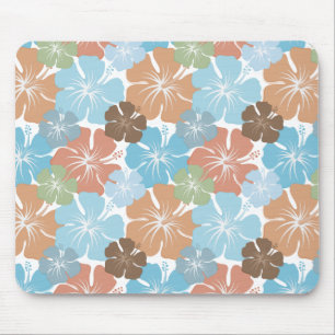 Mousepad Flores Tropicais de Hibiscus no Havaí