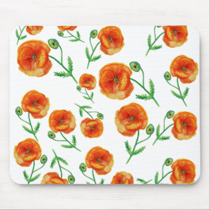 Mousepad Flores Vermelhas Aquecedoras
