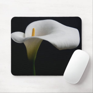 Mousepad Flores   White Calla Lily
