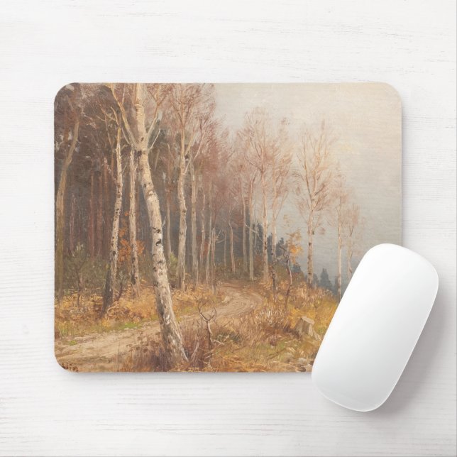 Mousepad Floresta Birch - Hugo Mühlig (Com mouse)