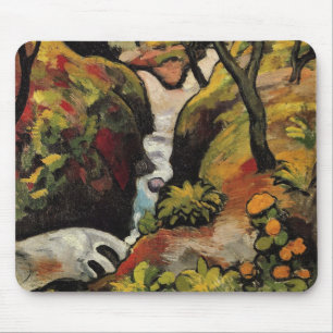 Mousepad Floresta Brook por August Macke Expressionismo Vin