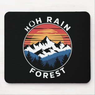 Mousepad Floresta Chuvosa Hoh Floresta Nacional Parque Olím