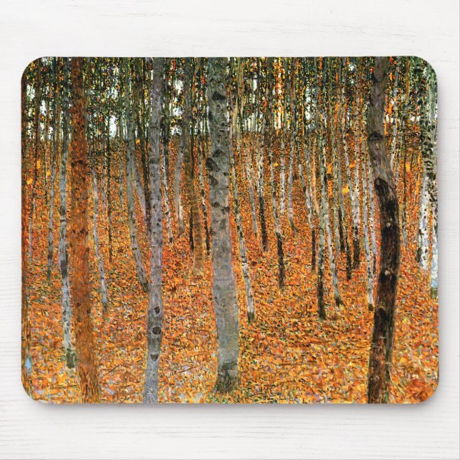 Mousepad Floresta da faia por Gustavo Klimt (Frente)
