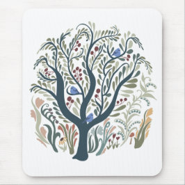 Mousepad Floresta de Arte Folical Whimsical Terras