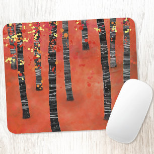 Mousepad Floresta de Árvore Birch