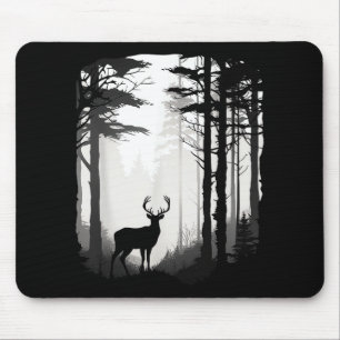 Mousepad Floresta de Cervos Vida Selvagem