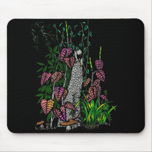 Mousepad Floresta de Chuva Neon