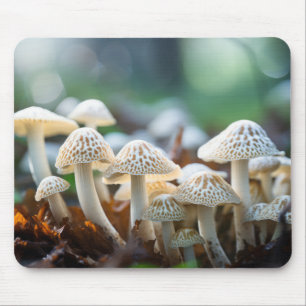 Mousepad Floresta de cogumelo Serene Tranquil