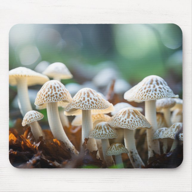 Mousepad Floresta de cogumelo Serene Tranquil (Frente)