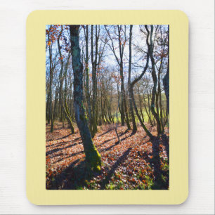 Mousepad Floresta de inverno em França