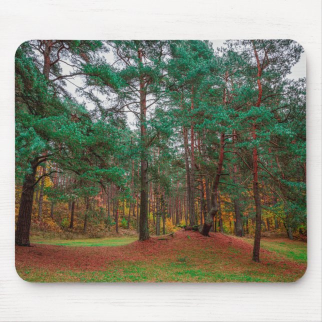 Mousepad Floresta do outono (Frente)