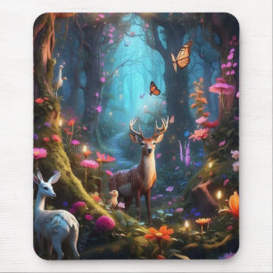 Mousepad Floresta Encantada Um Oásis Místico