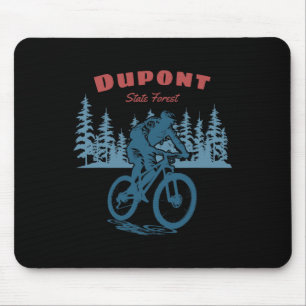 Mousepad Floresta Estadual de Dupont Retro Vintage Ciclismo