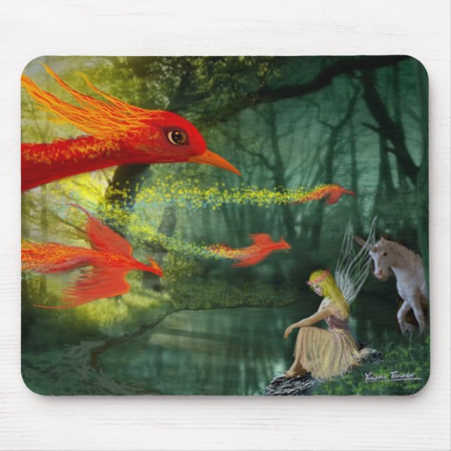 Mousepad Floresta Fantasia 1 (Frente)