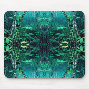 Mousepad Floresta húmida psicadélico