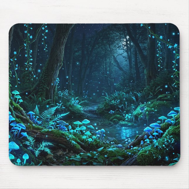 Mousepad Floresta Mágica (Frente)