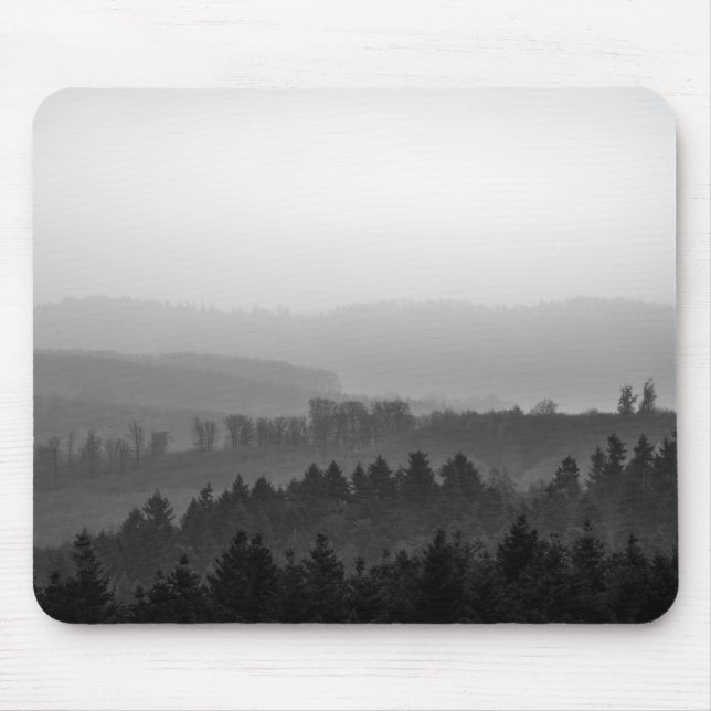 Mousepad Floresta Montanha Foto Natureza (Frente)