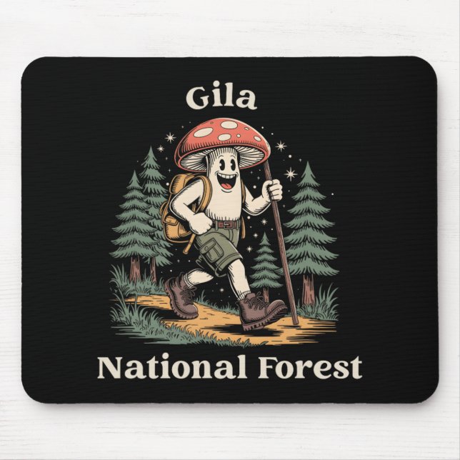 Mousepad Floresta Nacional de Gila Novo México Caminhada Co (Frente)