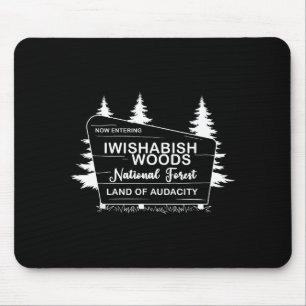 Mousepad Floresta Nacional Iwishabish Woods Terra de Audáci