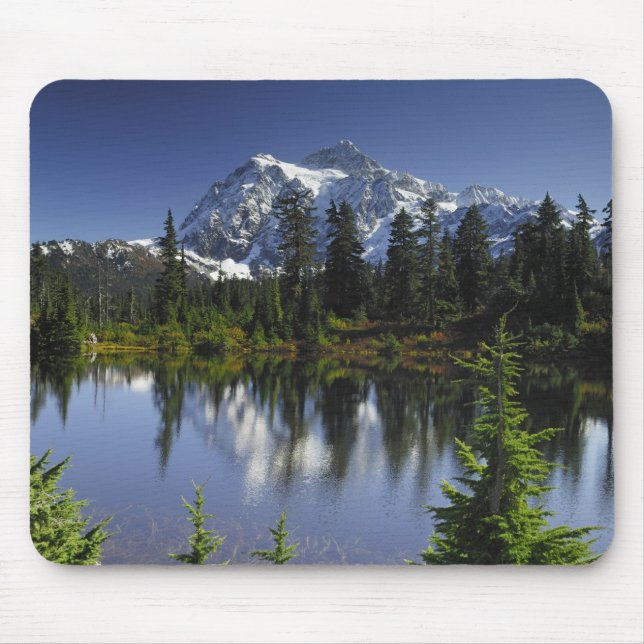 Mousepad Floresta Nacional Mount Baker-Snoqualmie (Frente)