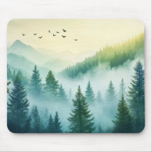 Mousepad Floresta Nebulosa