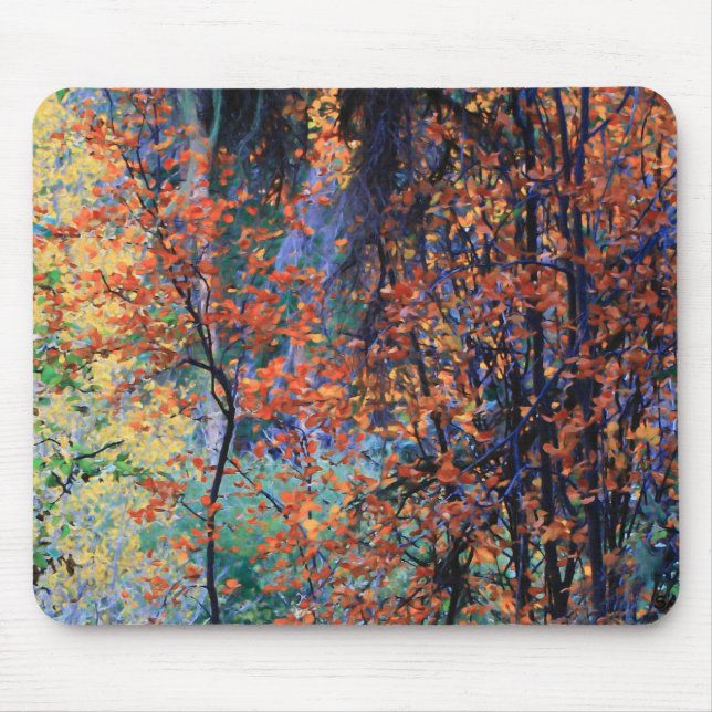 Mousepad Floresta no outono (Frente)