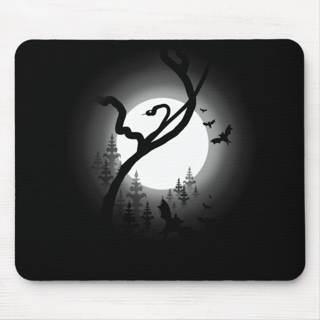 Mousepad Floresta Noturna Encantada (Frente)