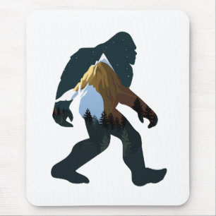 Mousepad Floresta Noturna Pé Grande