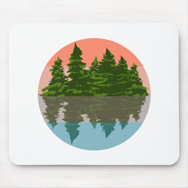 Mousepad Floresta — Pinheiros (Frente)