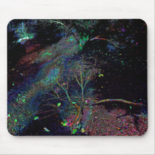 Mousepad Floresta psicadélico….