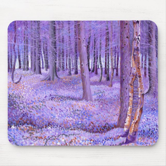 Mousepad Floresta roxa 2 2012 (Frente)