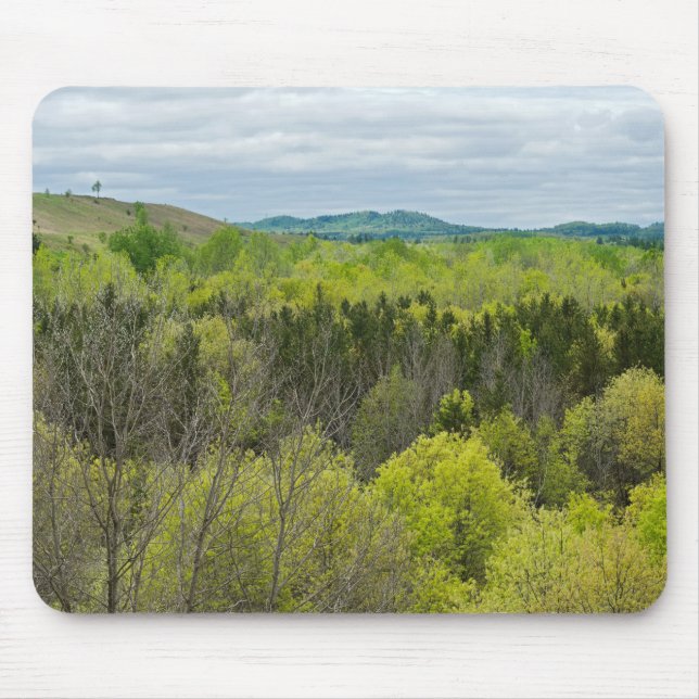 Mousepad Florestas e Colinas de Black River Falls em Wiscon (Frente)