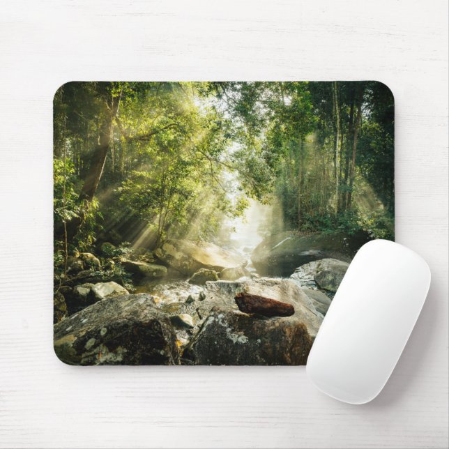 Mousepad Florestas | Floresta Tropical Selva (Com mouse)