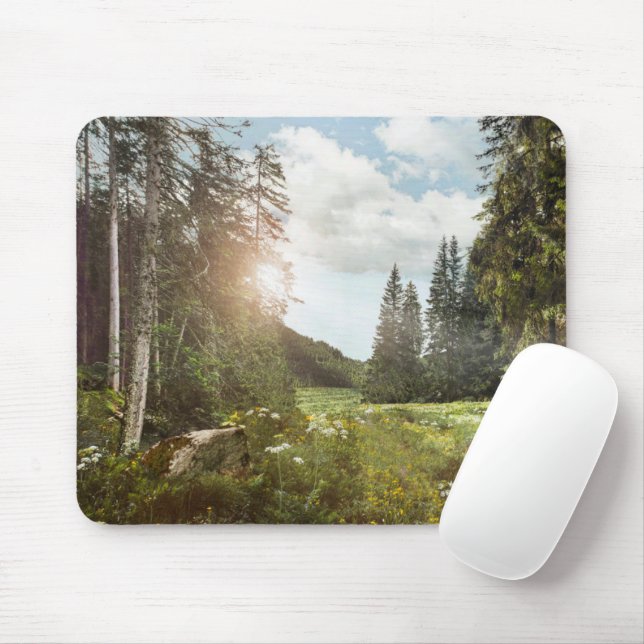 Mousepad Florestas | Sun Peeking Thru (Com mouse)
