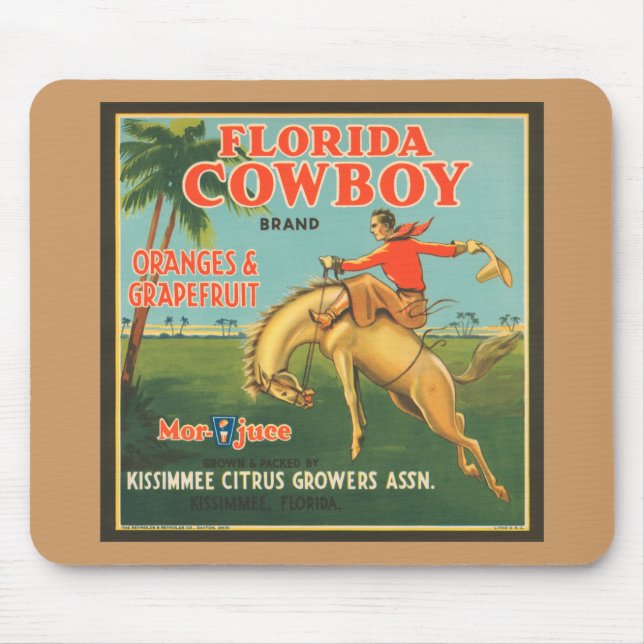 Mousepad Flórida Cowboy (Frente)