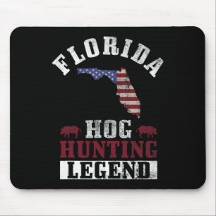 Mousepad Flórida De Caça De Cachorros Para Caça De Barcos